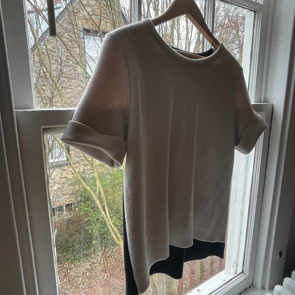 Madewell Color Block Sweater